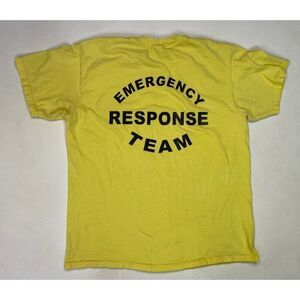 VINTAGE City Of Coral Gables Emergency Response Team Graphic T-shirt Men Large